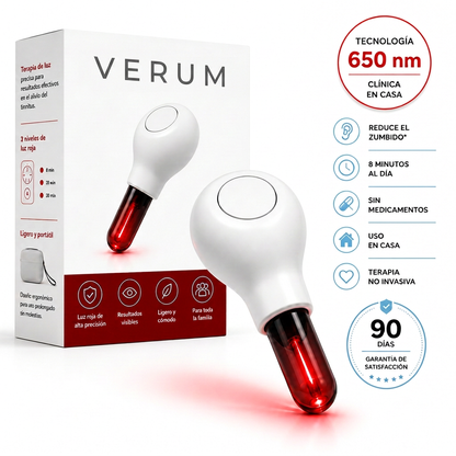 Verum™ – Silencia Tú Zumbido. Recupera tu Vida