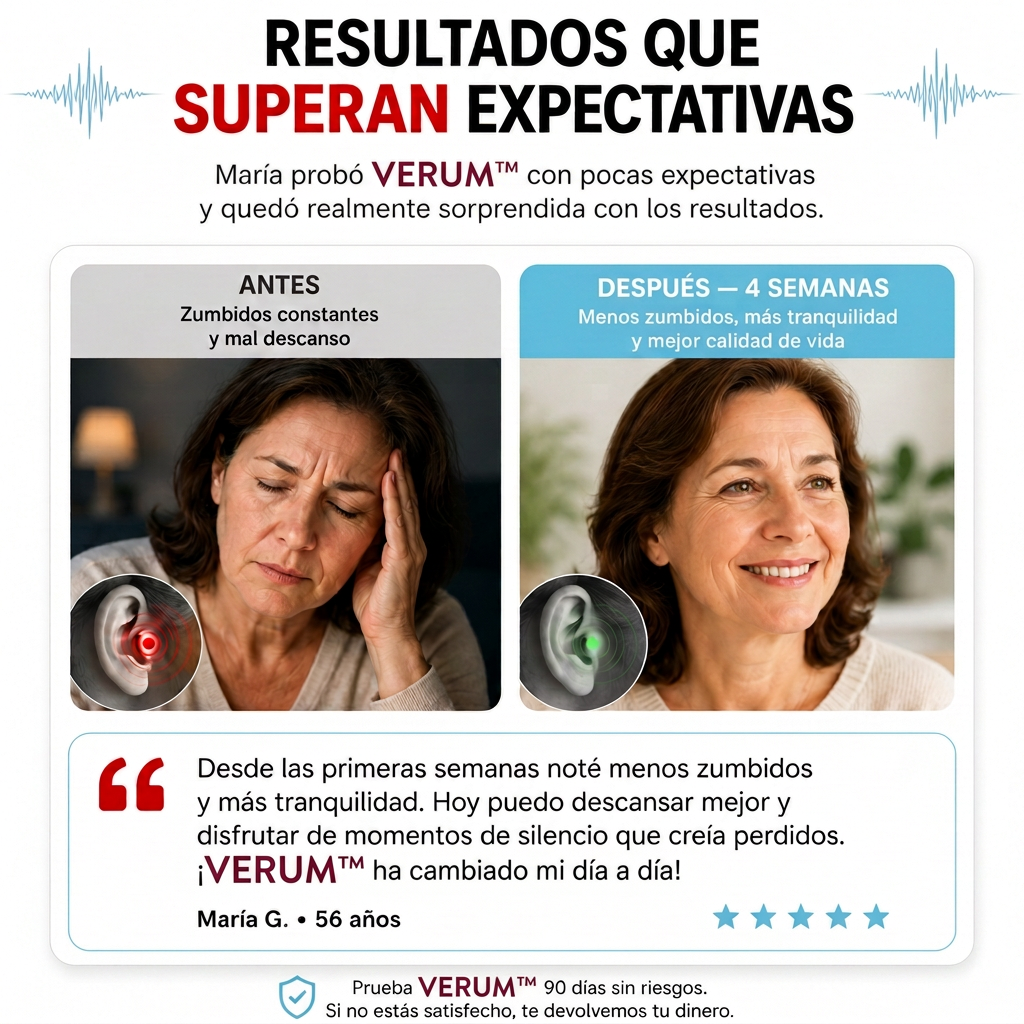 Verum™ – Silencia Tú Zumbido. Recupera tu Vida